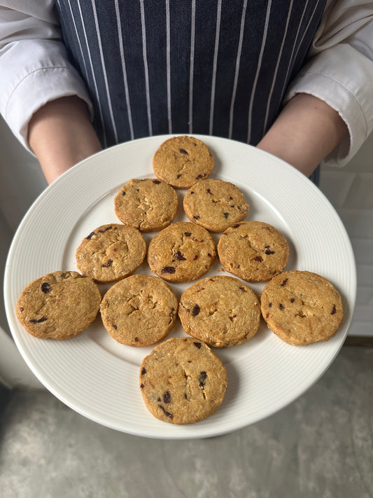 Almond Cranberry White Chocolate Cookies(tube)